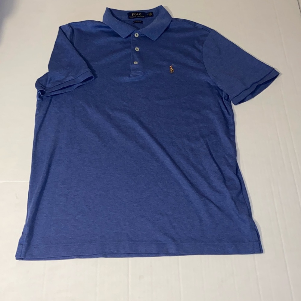 Polo Ralph Lauren Men’s Size Medium Classic Fit Blue Polo Shirt